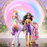 Unicorn academy Sophia & Wildstar dukke og hest