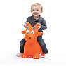 LUDI dino som hoppedyr - orange