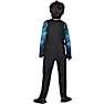 Halloween gamer skelet kostume str. 140