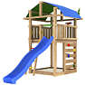 Jungle Gym Fort 2.1 legetårn inkl. blå rutsjebane