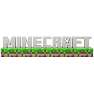 Minecraft lampe - hvid, sort og brun