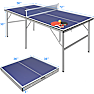 Bordtennisbord i kuffertudgave