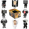 Skibidi toilet mystery figurer Coll serien - flere varianter - assorteret