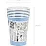 Papkrus 250 ml. 6-pak - Lyseblå