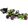 Falk Toys Claas frontlæsser med vogn