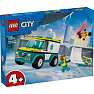 LEGO City Ambulance og snowboarder 60403