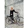 SCO E-city dame elcykel 7 gear 28" 10,4AH - sort