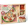 Melissa & Doug Pizza legesæt i træ