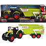 Car Mania Claas traktor med trailer