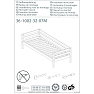 Hoppekids ECO Dream Juniorseng med sengehest 70x160 cm