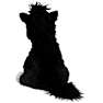 Miss Melody Plys 20 cm - sort