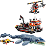 LEGO Jurassic World Mosasaurus-dinosaurens bådangreb 77983