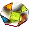 Magna-Tiles Stardust - 15 dele