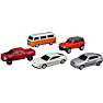 Car Mania Diecast legetøjsbiler 5-pak - flere varianter - assorteret