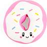 Scoop squishy donut - flere varianter - assorteret