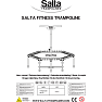 Salta Fitness trampolin med håndtag