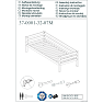 Hoppekids ECO Luxury høj køjeseng 70x160 cm