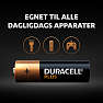 Duracell Plus AA batterier 4-pak