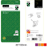 PUCH 1 LED cykellygte - for- og baglygte i sort
