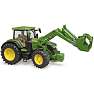 John Deere 7R 350 med frontlæsser