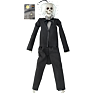 Halloween skelet med tøj 40 cm - flere varianter - assorteret