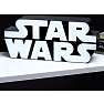 Star Wars lampe - sort og hvid