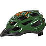 CSI cykelhjelm til børn med visir - grøn/orange