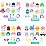 Micromallows plys 6 cm 3-pak – flere varianter – assorteret