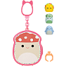 Squish-a-longs Squishmallows nøglering 2,5 cm 3-pak – flere varianter – assorteret