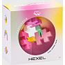 Plus-Plus Hexel Bubblegum - 6 dele