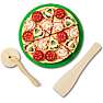 Melissa & Doug Pizza legesæt i træ