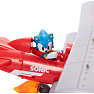 Sonic flyvemaskine m. sonic figur