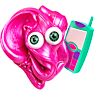Doctor Squish DIY putty figur - pink