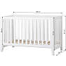 Hoppekids tremmeseng 60x120 cm