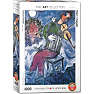Puslespil The Blue Violinist by Marc Chagall - 1000 brikker