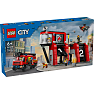 LEGO City Brandstation med brandbil 60414