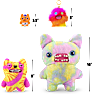Fuggler nøglering 13 cm - assorteret