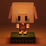 Minecraft Piglin lampe - multifarvet