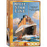 Puslespil White Star Line Titanic - 1000 brikker