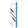 Fixed audio 2x3,5 mm fladt kabel 1 meter - sort