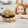 Fao Schwarz Burger bamse m. lyd og lys