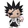 Funko POP! Bleach - Kenpachi med Yachiru Kusajshi
