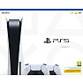 PS5 Standard Konsol inkl. 2 x hvid Dualsense