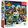Jurassic World puslespil - 35, 48, 54 og 70 brikker