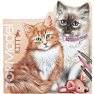 TOPModel Malebog Katte  KITTY and DOGGY