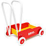 BRIO 31350 Lære-gå-vogn, rød-gul