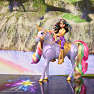 Unicorn academy Sophia & Light Magic Wildstar dukke og hest