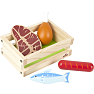 Spire trælegemad - fisk og kød sæt