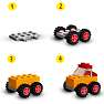LEGO Classic Klodser og hjul 11014