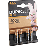Duracell Plus AAA batterier 4-pak